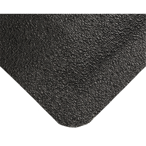 Weldsafe Ultrasoft Mat No. 447, Rubber, 60' L, 2' W x 7/8" Thick, Black Sécurité Médic