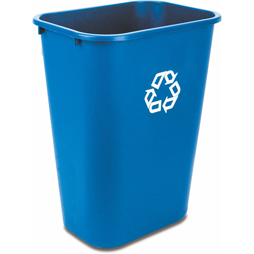 Contenant de recyclage, De bureau, Plastique, 41-1/4 pintes US Sécurité Médic