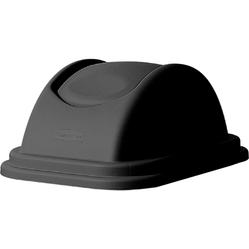 Soft Wastebasket Covers, Dome Lid/Swing Lid, Plastic, Fits Container Size: 16" x 11-5/8" Sécurité Médic