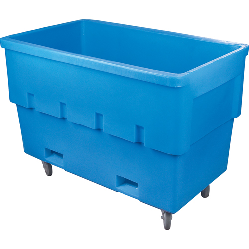 Double Walled Box Trucks, Polyethylene, 53" L x 28-1/4" W x 37" H, 22 cu. ft. Volume, 500 lbs. Capacity Sécurité Médic