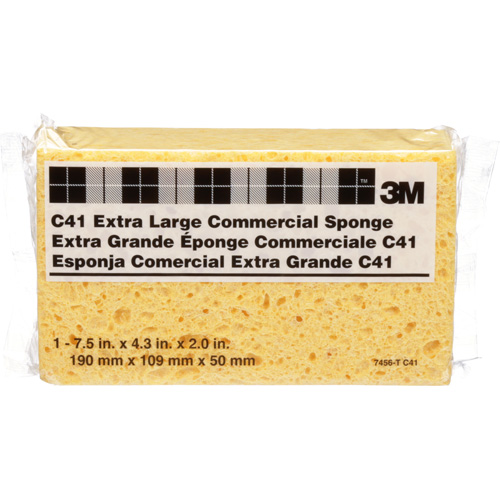 &eacute;ponges de format commercial, Cellulose, 4-1/2" la x 7-1/2" l Sécurité Médic