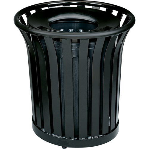 Americana Series Open-Top Waste Receptacle, Steel, 36 US gal. Sécurité Médic