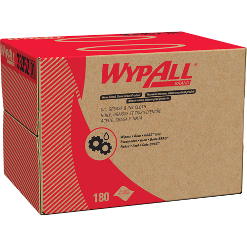 WypAll&reg; Oil, Grease & Ink Cloth, Specialty, 16-4/5" L x 12" W Sécurité Médic