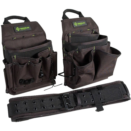 Tool Belt Combo, Polyester, Black Sécurité Médic