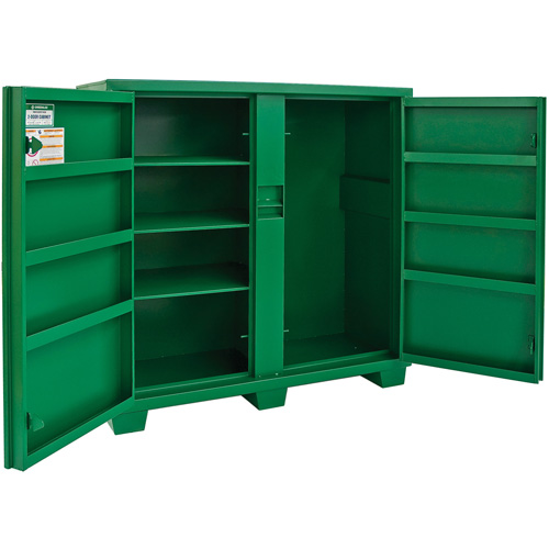 Utility Cabinet, Steel, Green Sécurité Médic
