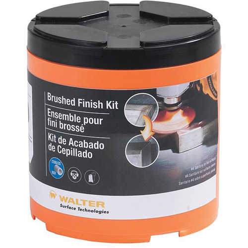 Brushed Finish Kit for Flat Surfaces Sécurité Médic