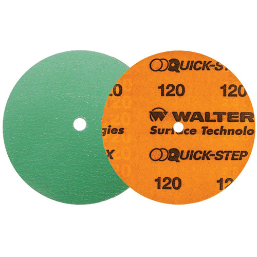 Disque de ponçage QUICK-STEP XX, dia 6", Grain 120, C&eacute;ramique Sécurité Médic