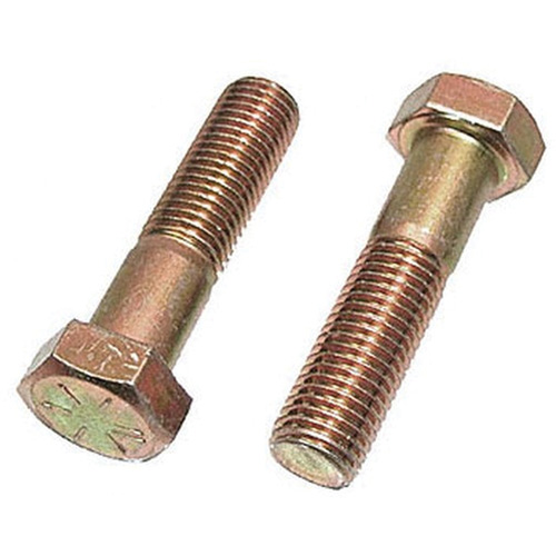 Hex Cap Screw, 3/8" Dia., 4" L, Stainless Steel, Coarse Sécurité Médic