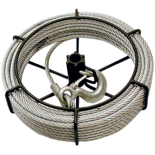 Assemblage de c&acirc;ble de 100' JGP-75A 1/4 tonnes pour chariot-palans JET Sécurité Médic
