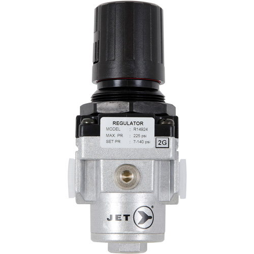 Intermediate Air Regulator, 3/8" NPT, 220 PSI Max. PSI, In Line Sécurité Médic
