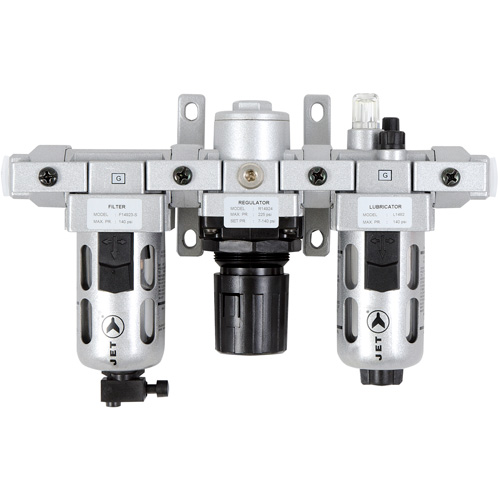 AFRLMI38 3-Piece Intermediate Air Filter, Regulator & Lubricator, 3/8" NPT Sécurité Médic