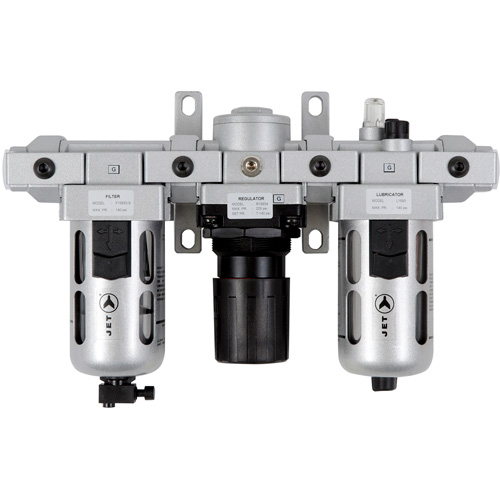 AFRLMS12 3-Piece Standard Air Filter, Regulator & Lubricator, 1/2" NPT Sécurité Médic