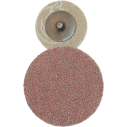 Disque de ponçage &agrave; support en tissu, 2" dia., Grain 36, Oxyde d'aluminium Sécurité Médic