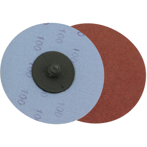 Disque de ponçage &agrave; support en tissu, 3" dia., Grain A50, Oxyde d'aluminium Sécurité Médic