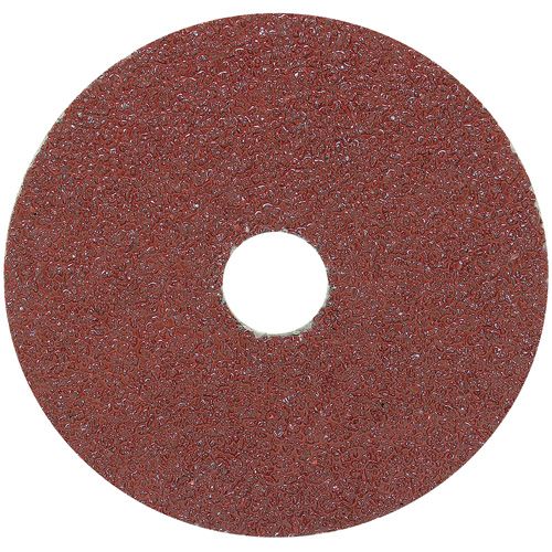 Resin Fibre Sanding Disc, Aluminum Oxide, 24, 4-1/2" Dia x 7/8" Arbor Sécurité Médic