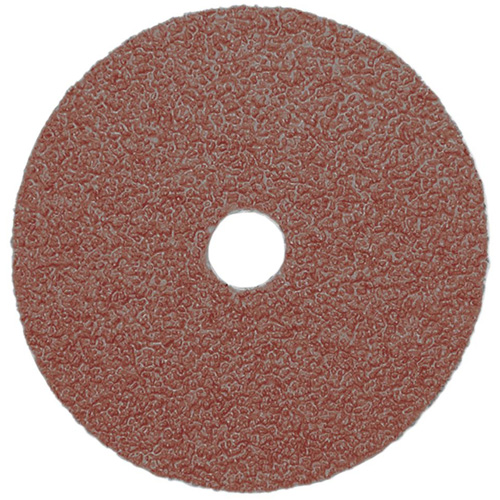 Resin Fibre Sanding Disc, Aluminum Oxide, A120, 4-1/2" Dia x 7/8" Arbor Sécurité Médic