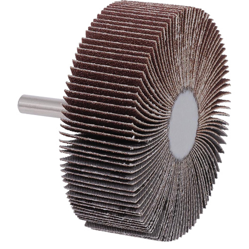 Shaft Mounted Flapwheel, A120 Grit, 3" x 1" x 1/4" Sécurité Médic