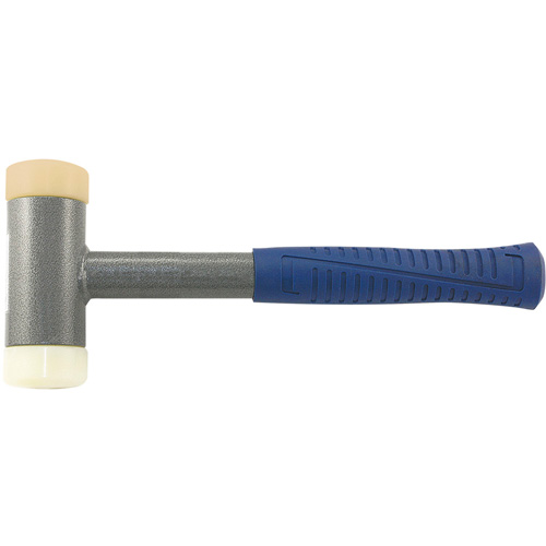 Heavy-Duty Soft-Face Dead Blow Hammer, 2.25 lbs. Head Weight, Polyurethane Face, Tubular Steel Handle Sécurité Médic