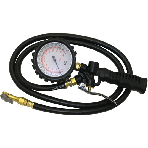 Air Line Inflator With Tire Gauge – Dial Type Sécurité Médic