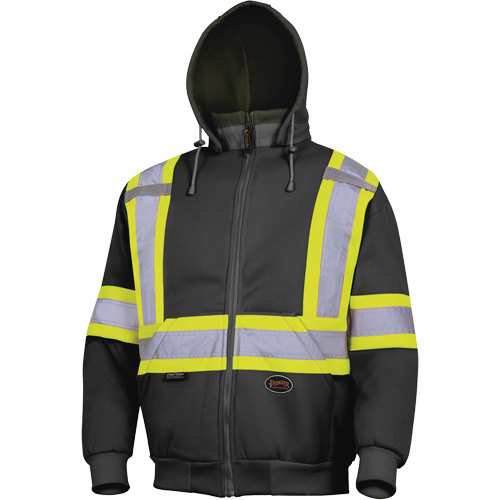 6925BK Hoodie, 3X-Large, Black Sécurité Médic