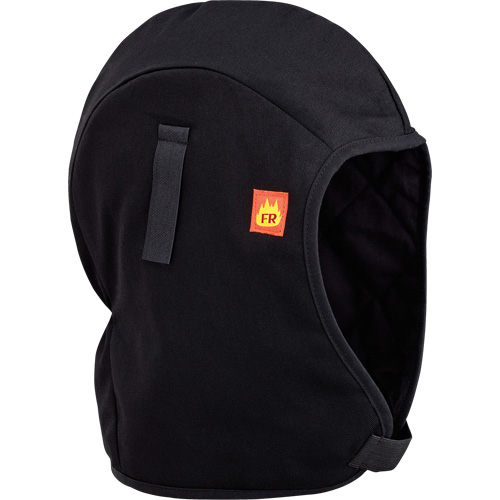 564A Doublure matelass&eacute;e FR pour casque, Noir, Coton Sécurité Médic