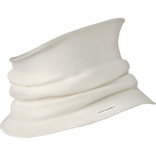 C207 Neck Warmer & Wind Guard, White, Nomex&reg; Sécurité Médic