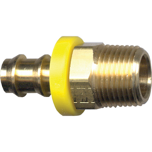 Raccord cannel&eacute; de boyau Grip-Tite, Laiton, 3/8" x 1/4" Sécurité Médic