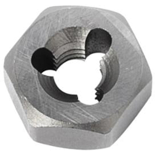 Fili&egrave;re de refiletage hexagonale pour boulon, dia. 19/32", Filet de 1/4"-28, Acier au chrome Sécurité Médic