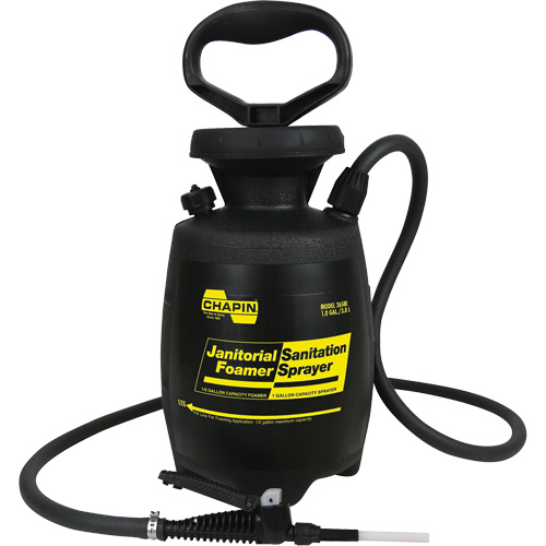 Dual Sprayers/Foamers, 1 gal. (4 L), Plastic, 12" Wand Sécurité Médic