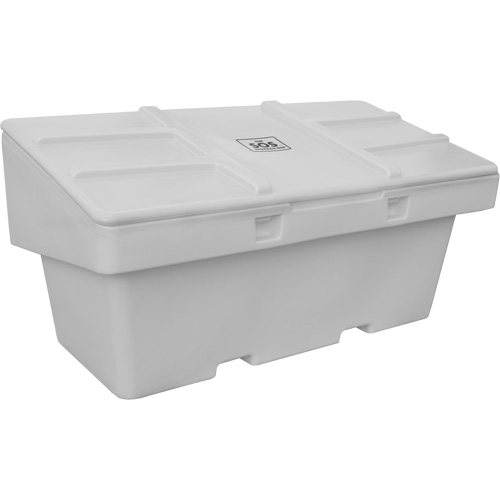 Salt Sand Container SOS, With Hasp, 72" x 36" x 36", 36 cu. Ft., Grey Sécurité Médic