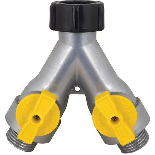 HiFlo Metal Hose 2-Way "Y" Connectors Sécurité Médic