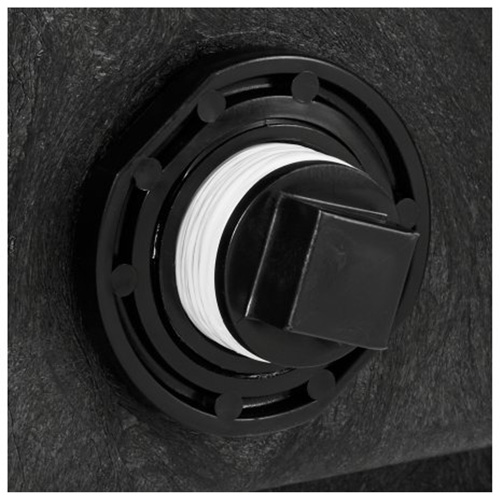 Stock Tank, 31" D x 53" W x 25-1/8" H, 800 lbs. Capacity, Black Sécurité Médic