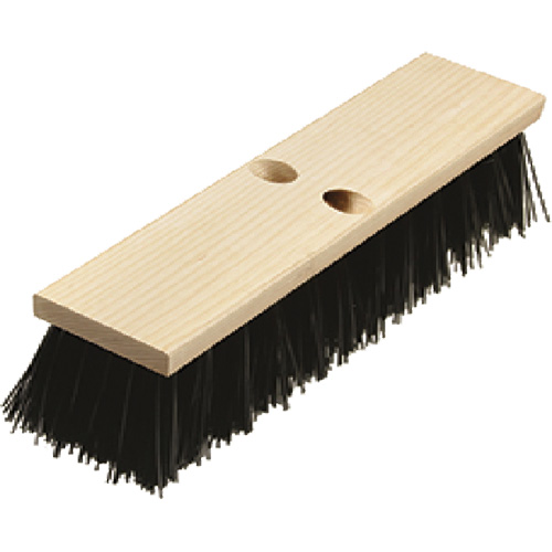 Heavy-Duty Street Broom, 16", Coarse/Stiff, Polypropylene Bristles Sécurité Médic