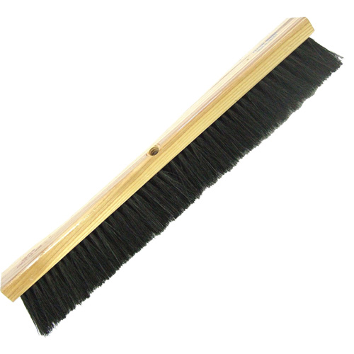 Heavy-Duty Shop Broom, 24", Coarse/Stiff, Tampico/Wire Bristles Sécurité Médic