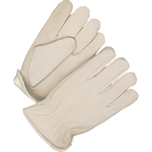 Gants pour cordeur Rodeo King, Grand, Paume Cuir fleur de vache, Doubleure Thinsulate Sécurité Médic