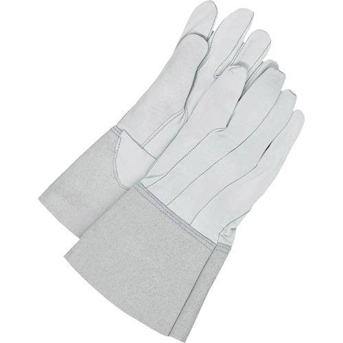 Gants de soudage &agrave; l'arc TIG Gander Brand, Cuir fleur de mouton, Taille Grand Sécurité Médic