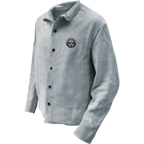 Welder Jacket, Leather, 2X-Large, Grey Sécurité Médic