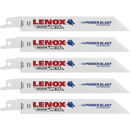 Hacksaw Blades, Bi-Metal, 18 TPI, 6" L x 3/4" W Sécurité Médic