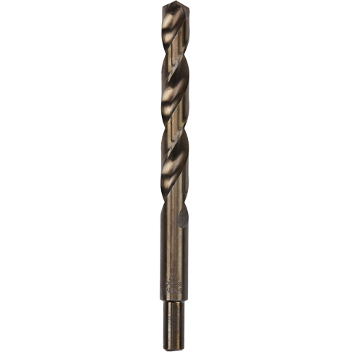 Heavy-Duty Jobber Drill Bit, High Speed Cobalt, 1/2", 6" L, 1-1/2" Flute, 135° Point Angle Sécurité Médic