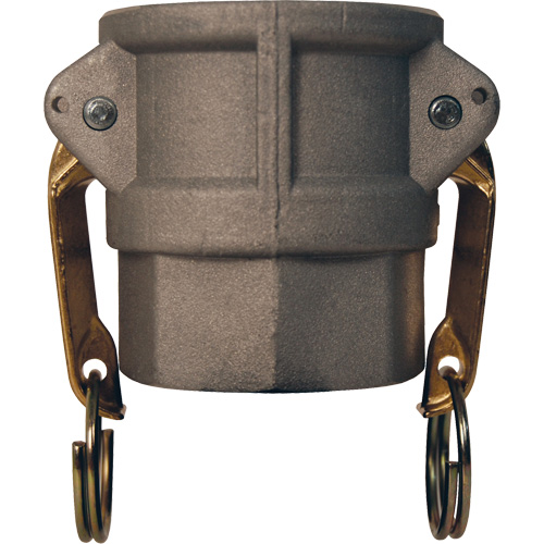 Global Cam & Groove Coupler, Aluminum, Type D, 2-1/2", Female NPT, 250 PSI Sécurité Médic