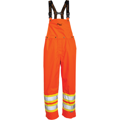 Salopette 300 deniers Journeyman, Polyester, Grand, Orange haute visibilit&eacute; Sécurité Médic