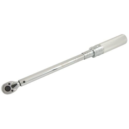 Heavy-Duty Micro-Adjustable Torque Wrench, Click, 3/8" Square Drive, 10 - 100 ft-lbs. Sécurité Médic