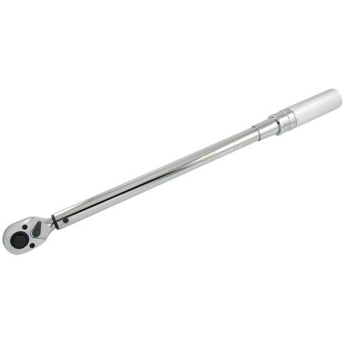 Micro-Adjustable Torque Wrench, Click, 1/2" Square Drive, 30 - 250 ft-lbs. Sécurité Médic