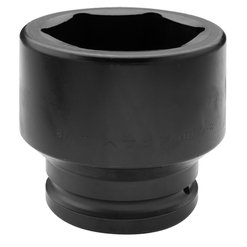 Socket, Impact, 3-1/8", 1-1/2" Drive, 6 Points Sécurité Médic
