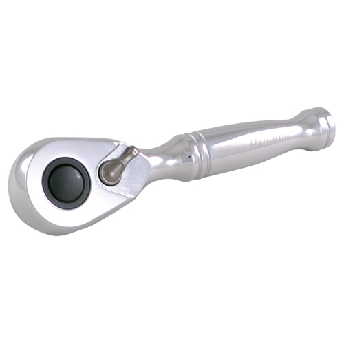 Stubby Quick-Release Ratchet Wrench, 3/8" Drive, Plain Handle Sécurité Médic