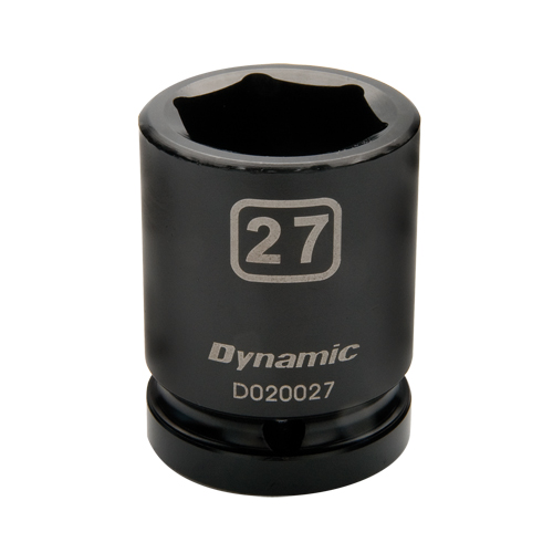 Metric Socket, Impact, 24 mm, 3/4" Drive, 6 Points Sécurité Médic