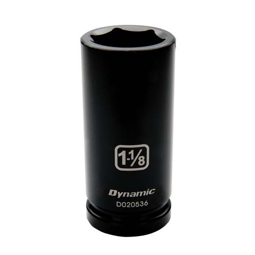 SAE Socket, Impact, 3/4", 3/4" Drive, 6 Points, Deep Sécurité Médic