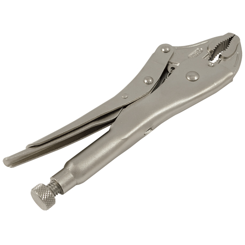 Locking Pliers, 10" Length, Curved Jaw Sécurité Médic