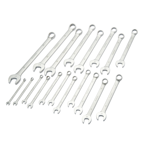 Wrench Set, Combination, 19 Pieces, Metric Sécurité Médic
