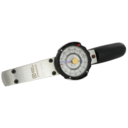 Torque Wrench with Memory Needle, Dial, 3/8" Square Drive, 0 - 600 in-lbs. Sécurité Médic
